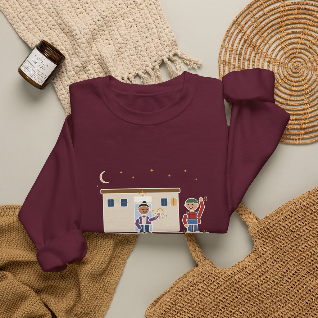 Critical Access Nurse Crewneck Sweatshirt - Twelve Beds, One Night Nurse, I Also Unlock the Door