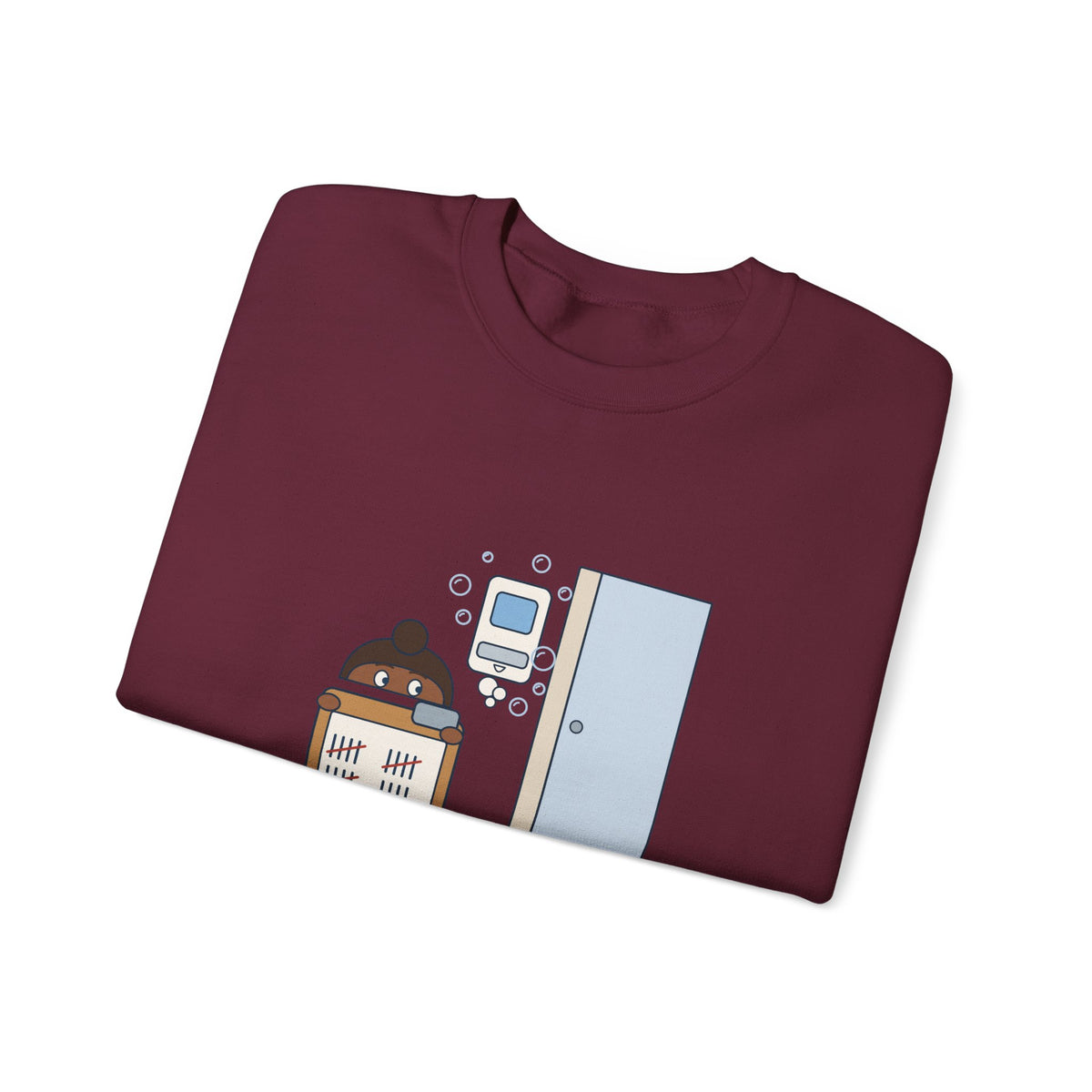 Infection Preventionist Crewneck Sweatshirt - Foam In. Foam Out. I'm Counting.