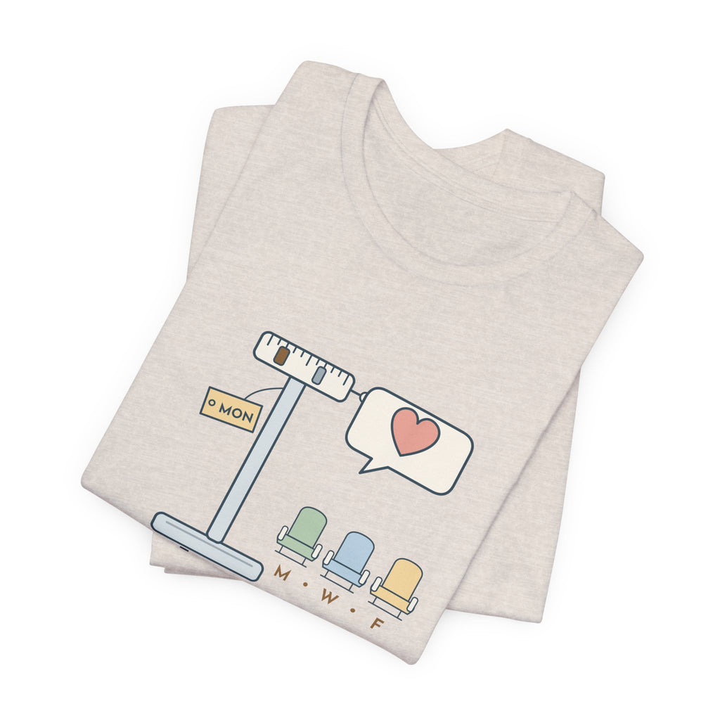 Dialysis Nurse T-Shirt - Monday Weigh-In. Tell Me About the Weekend. Tech Tee