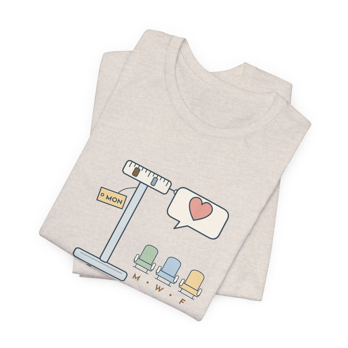 Dialysis Nurse T-Shirt - Monday Weigh-In. Tell Me About the Weekend. Tech Tee