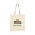 Rhodesian Ridgeback Tote Bag - Bred to Track Lions, Lives Under the Blanket