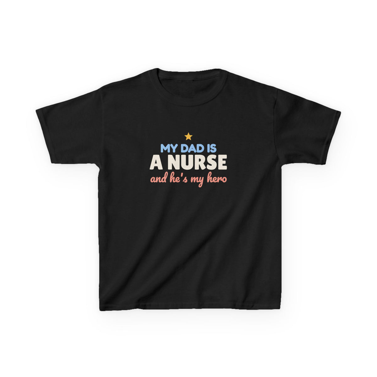 My Dad Is a Nurse Youth T-Shirt, Proud Nurse Dad Kids Shirt