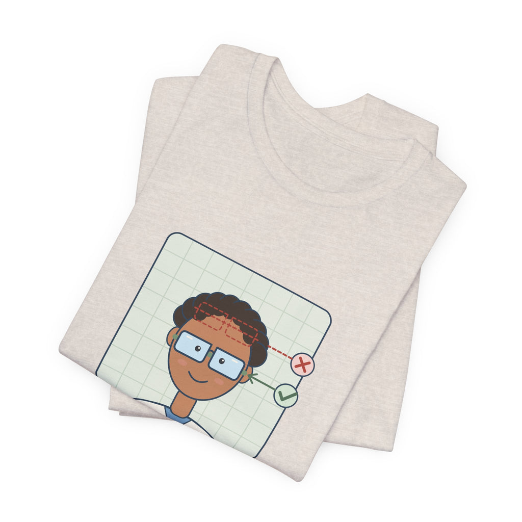 Science Teacher T-Shirt - Goggles Go on Your Eyes, Not Your Forehead Lab Teacher Tee