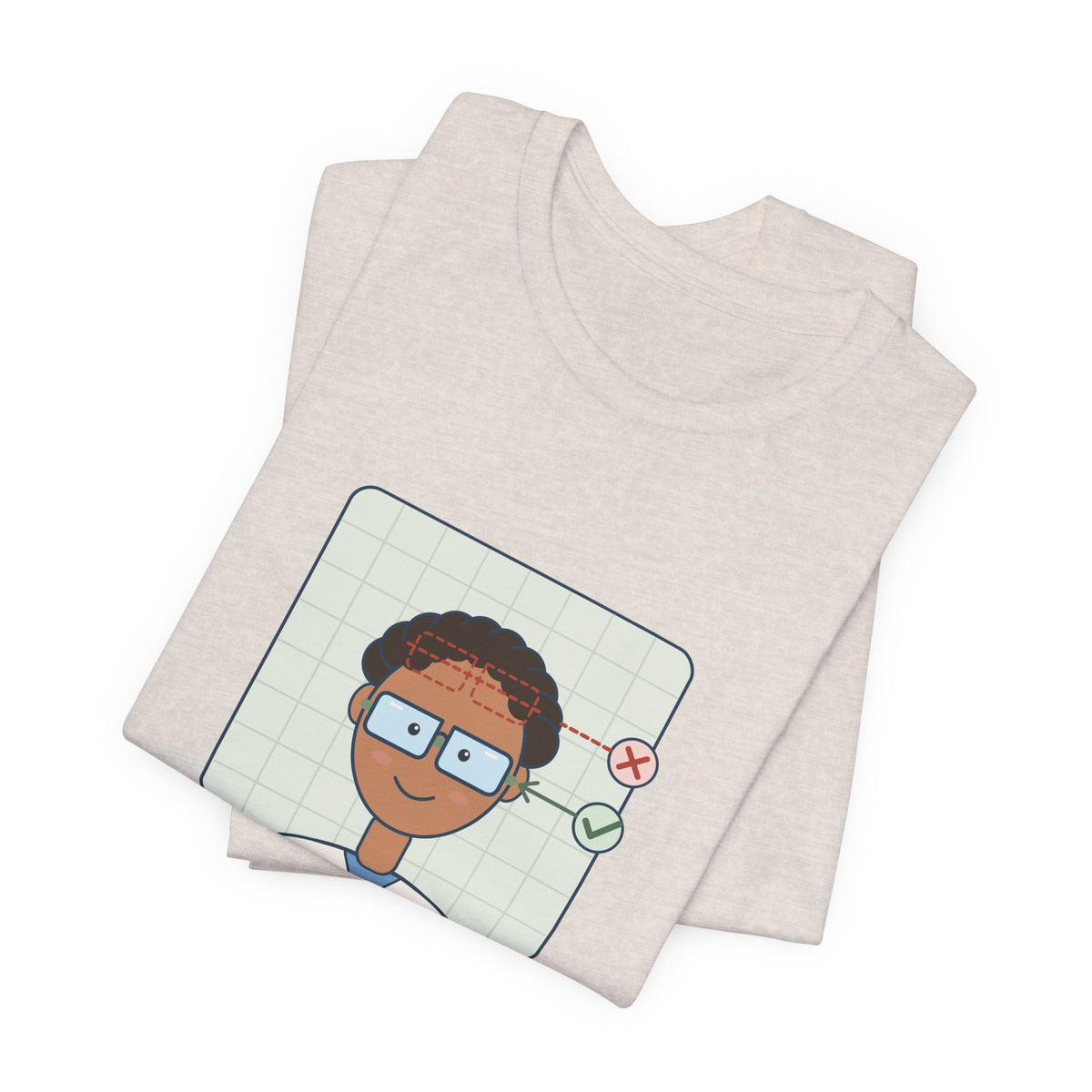 Science Teacher T-Shirt - Goggles Go on Your Eyes, Not Your Forehead Lab Teacher Tee