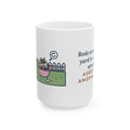 Large Australian Mist Cat Mug 15oz - Rode Around the Yard in the Doll Stroller, Another Lap
