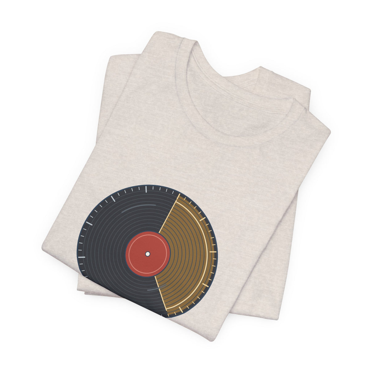 Vinyl Record T-Shirt - Twenty-Two Minutes a Side Record Collector Tee