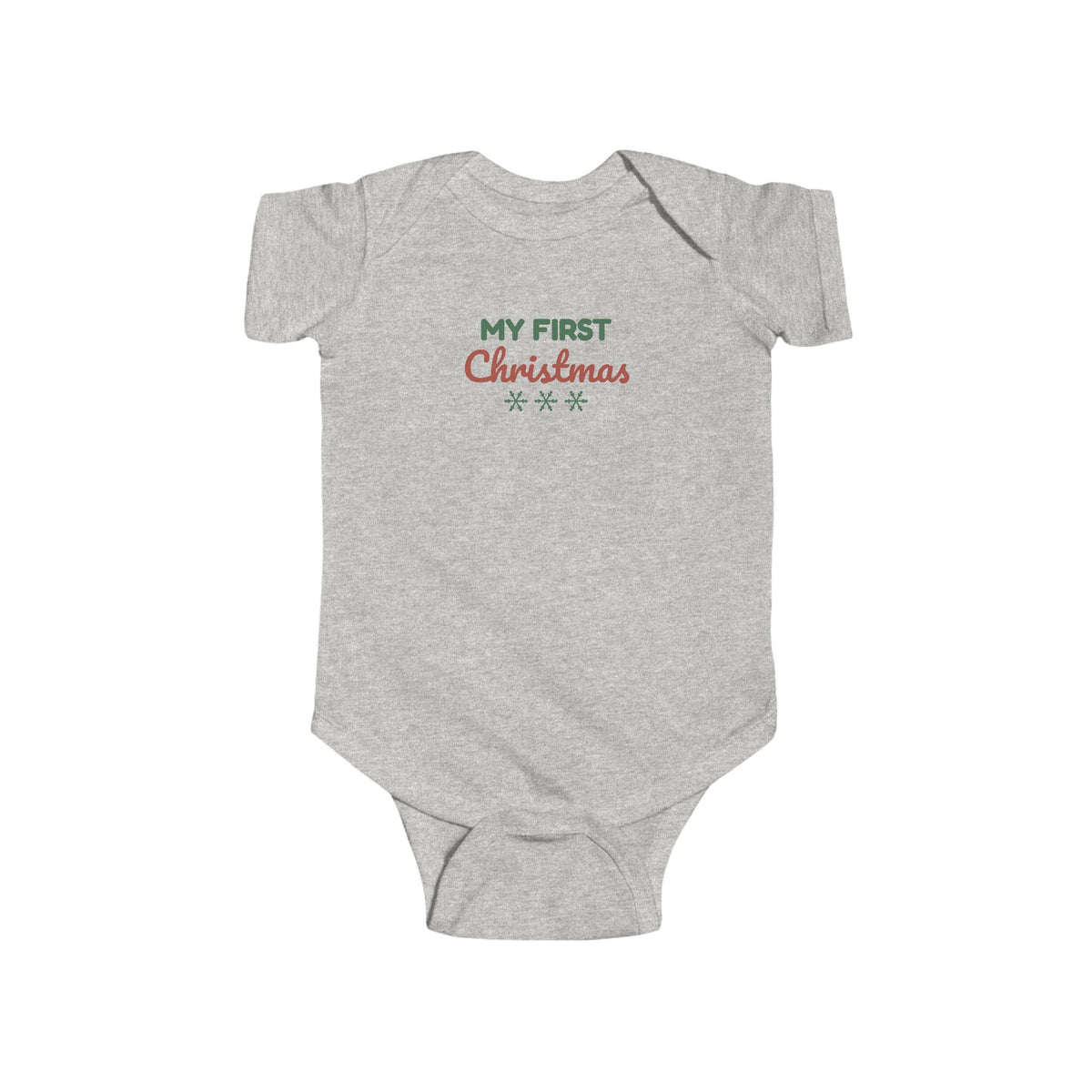My First Christmas Baby Bodysuit, Holiday Newborn Outfit