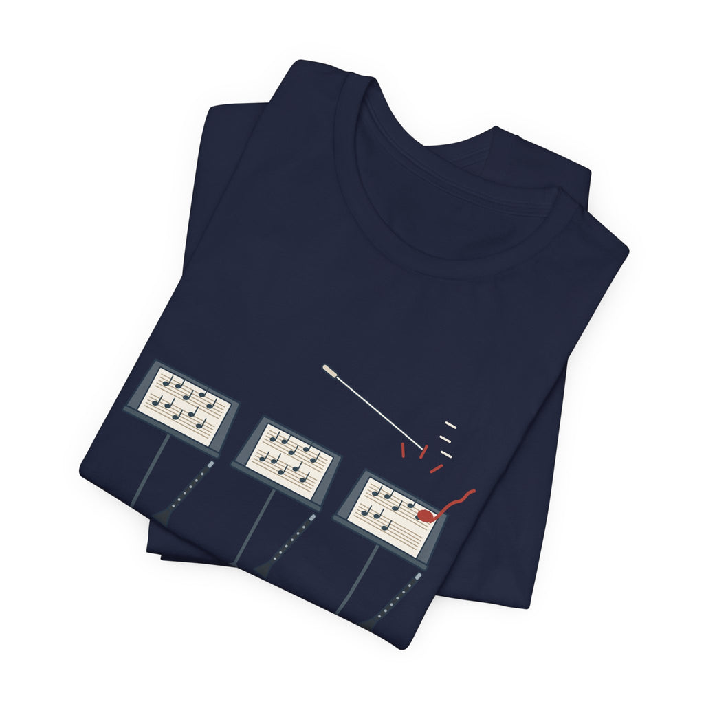 Band Director T-Shirt - I Heard That, Third Clarinet. Funny Band Teacher Tee