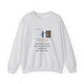 Bed Management Nurse Crewneck Sweatshirt - Three Beds and a Long-Lost Wheelchair