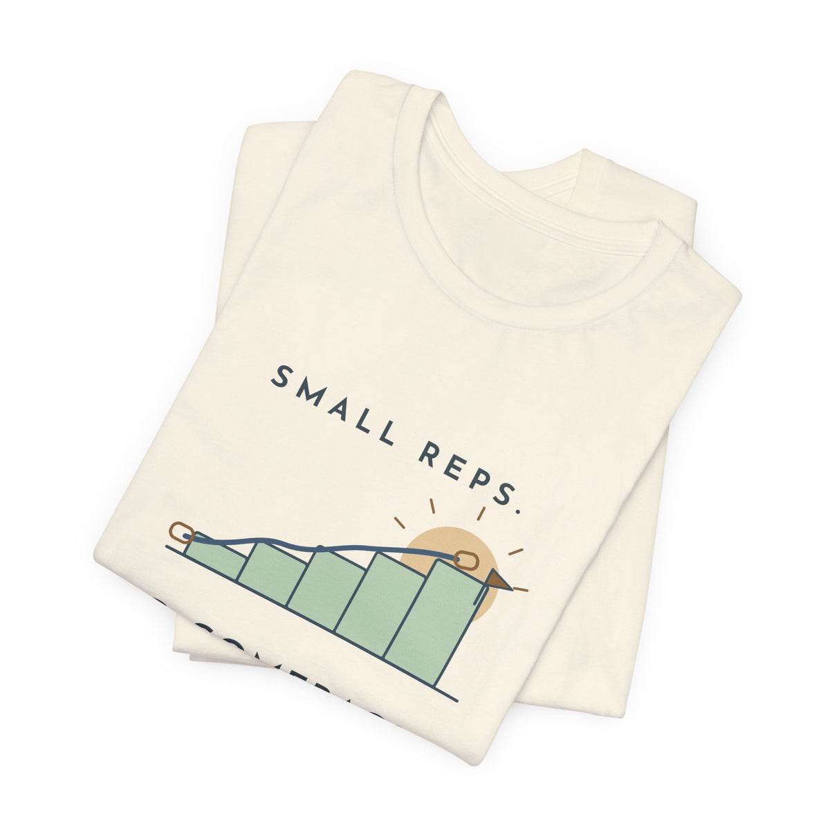 PT and OT T-Shirt - Small Reps. Big Comebacks. Physical Therapist Clinic Day Tee