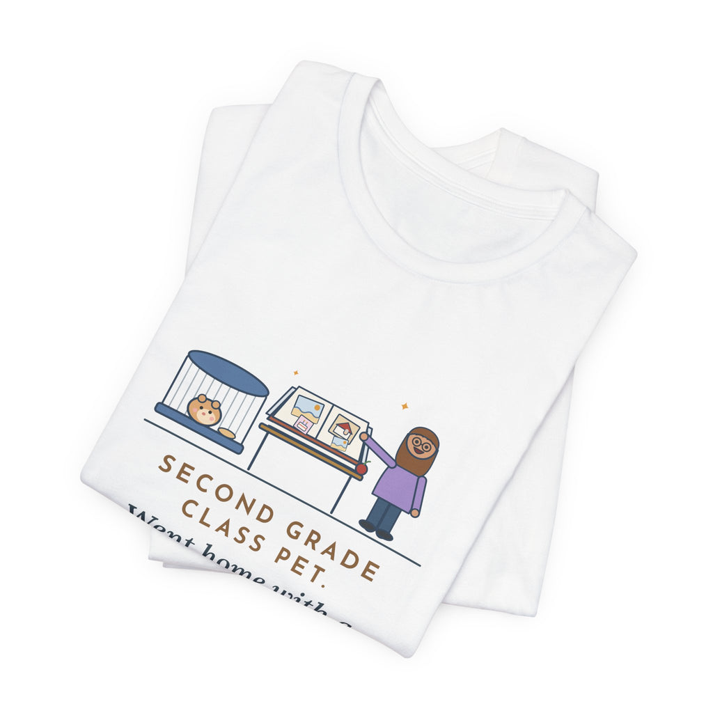 Funny Class Pet T-Shirt, Went Home with a Different Family Every Weekend, Came Back with a Scrapbook, Weekend Scrapbook Tee