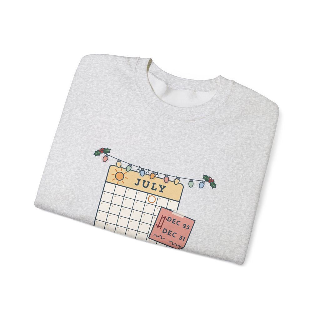 Holiday Nurse Crewneck Sweatshirt - I Traded Christmas for New Year's in July