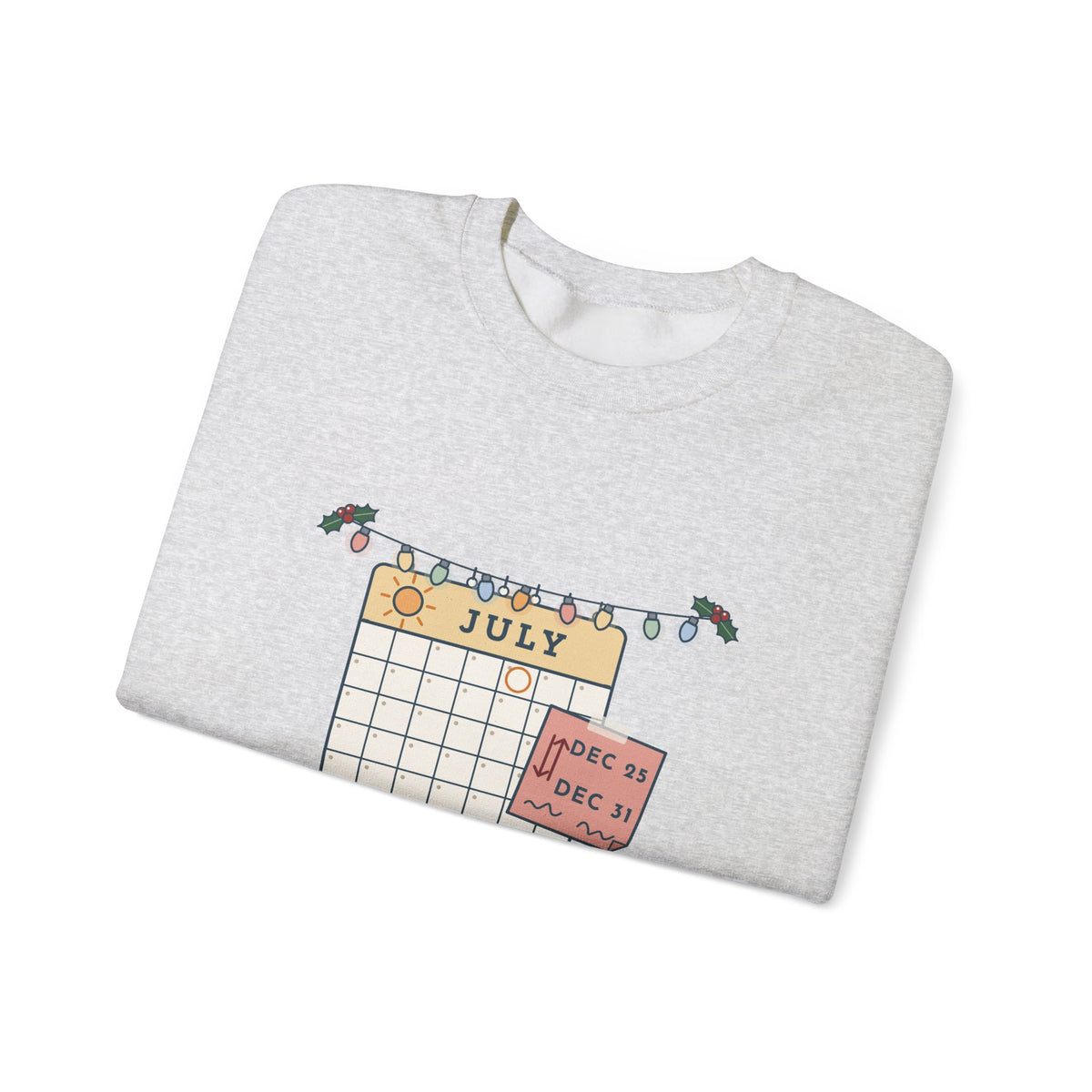 Holiday Nurse Crewneck Sweatshirt - I Traded Christmas for New Year's in July