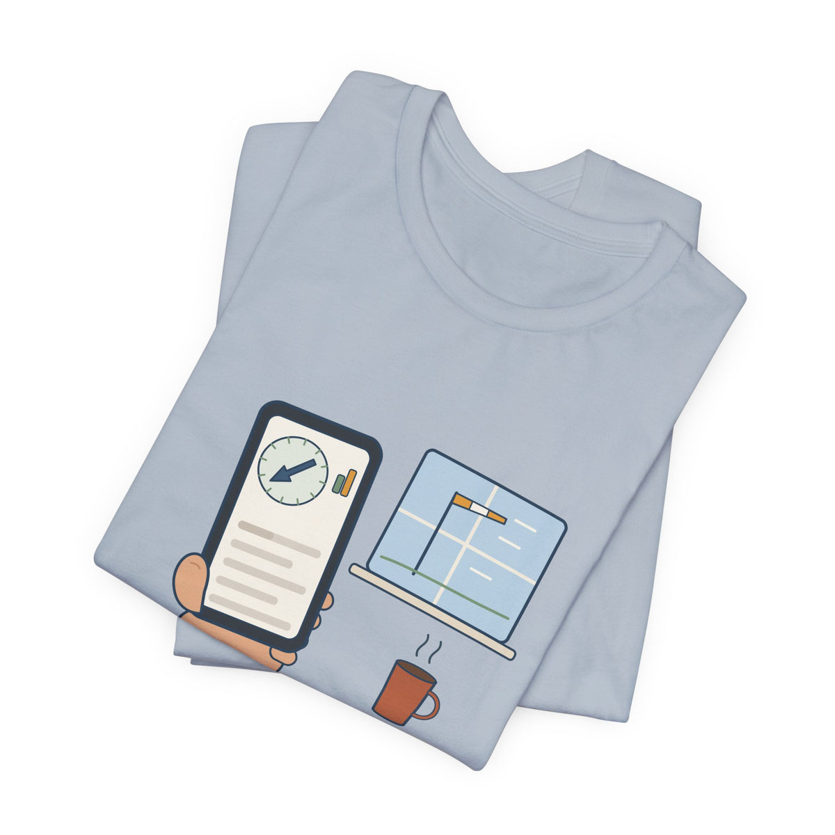 General Aviation Pilot T-Shirt - I Check the Winds Before I Check the News