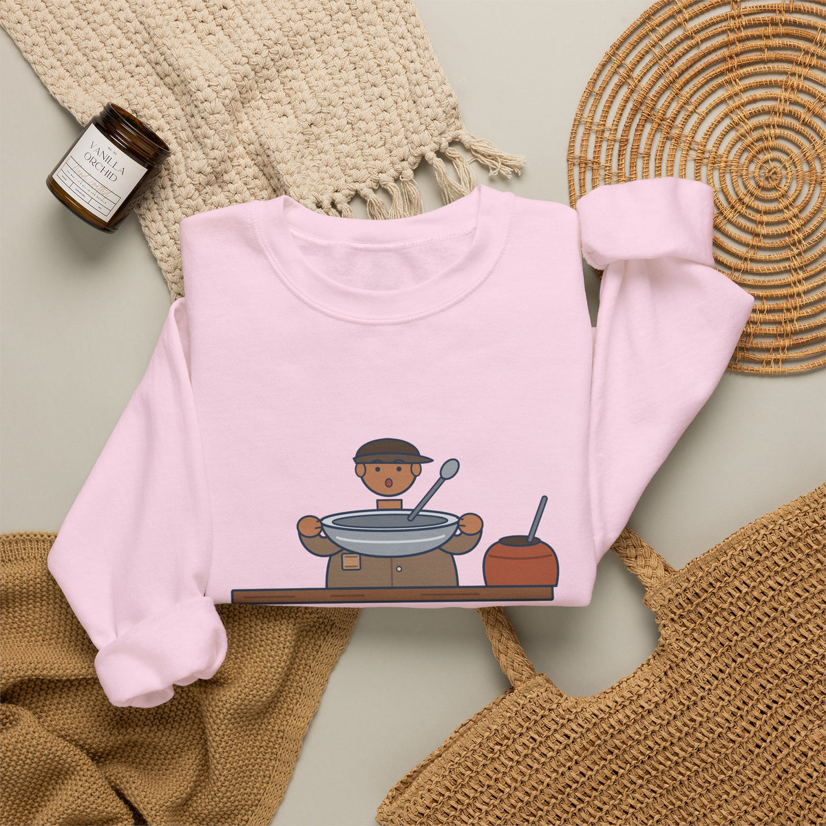 Please, Sir, I Want Some More Sweatshirt, Humor Dickens Quote Crewneck with Empty Bowl