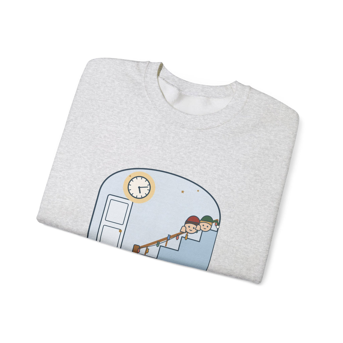 Christmas Morning Crewneck Sweatshirt - Christmas Starts at Six. Not 5:12.