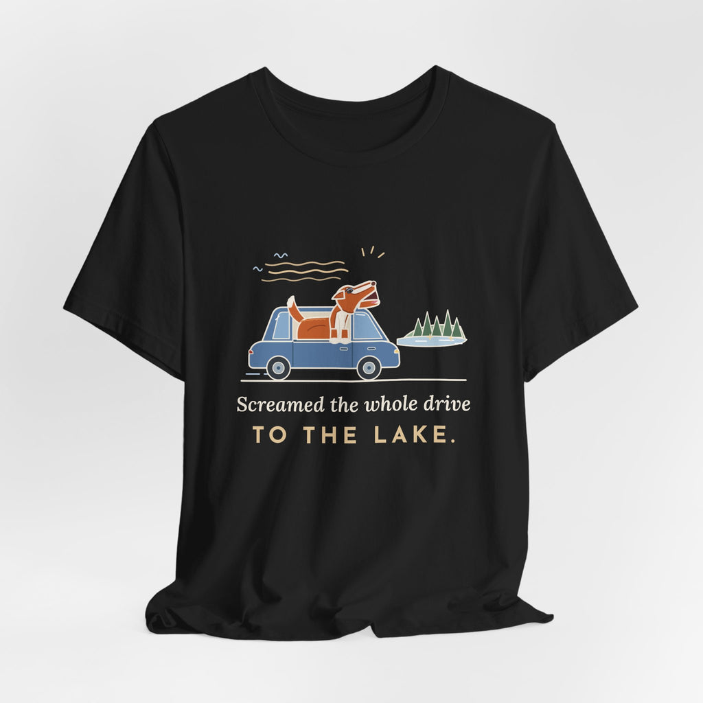 Nova Scotia Duck Tolling Retriever T-Shirt - Screamed the Whole Drive to the Lake