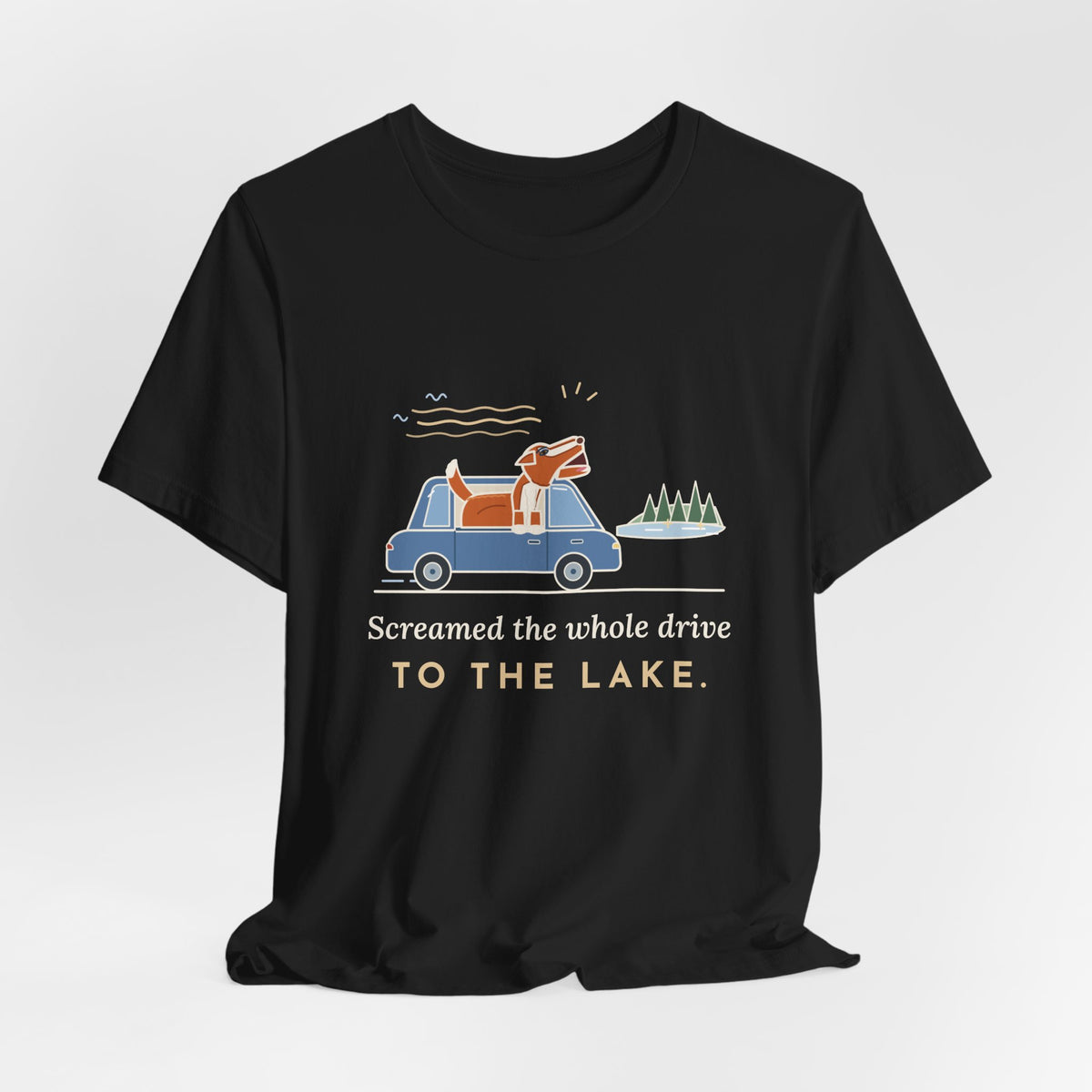 Nova Scotia Duck Tolling Retriever T-Shirt - Screamed the Whole Drive to the Lake