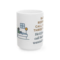 Large Rapid Response Mug 15oz - Three Flights Up for a Wave