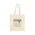 White Cat Tote Bag, In the Snow, Found Her by the Pink Nose and the Green Eyes, Snowy Backyard