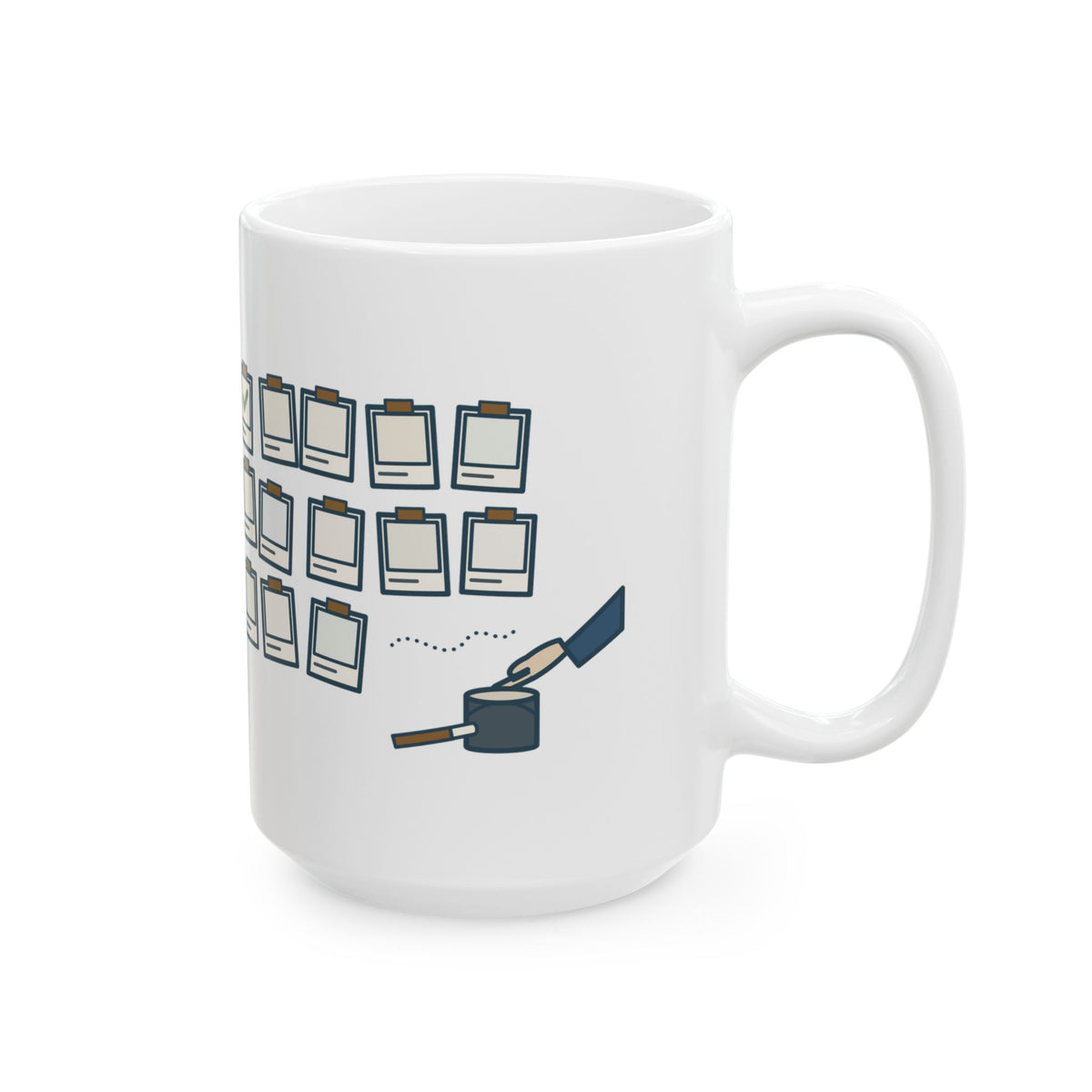 Large 15oz House Painter Mug - Picked White. Then Twelve Other Whites.