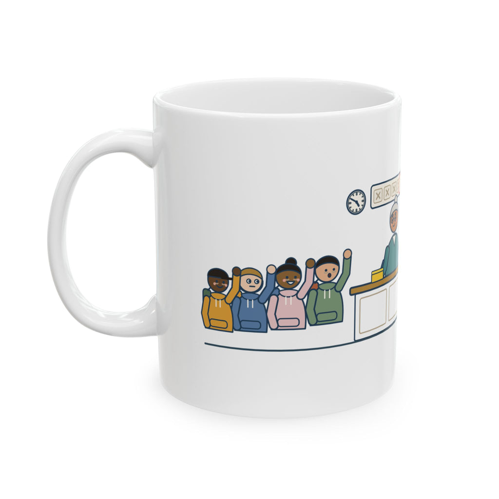Campus Health Nurse Coffee Mug 11oz - Finals Week. Everyone Needs a Note by Friday.