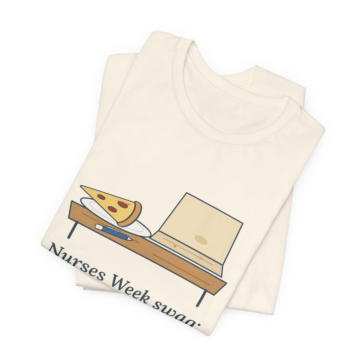 Nurses Week T-Shirt - Nurses Week Swag: One Pen, One Cold Slice. Funny Nurse Tee