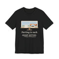 Shakespeare Quote T-Shirt, Parting Is Such Sweet Sorrow, Literary Cafe Window Tee