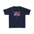 My Stubbornness Will Save My Life Youth T-Shirt, Strong Willed Kids Tee