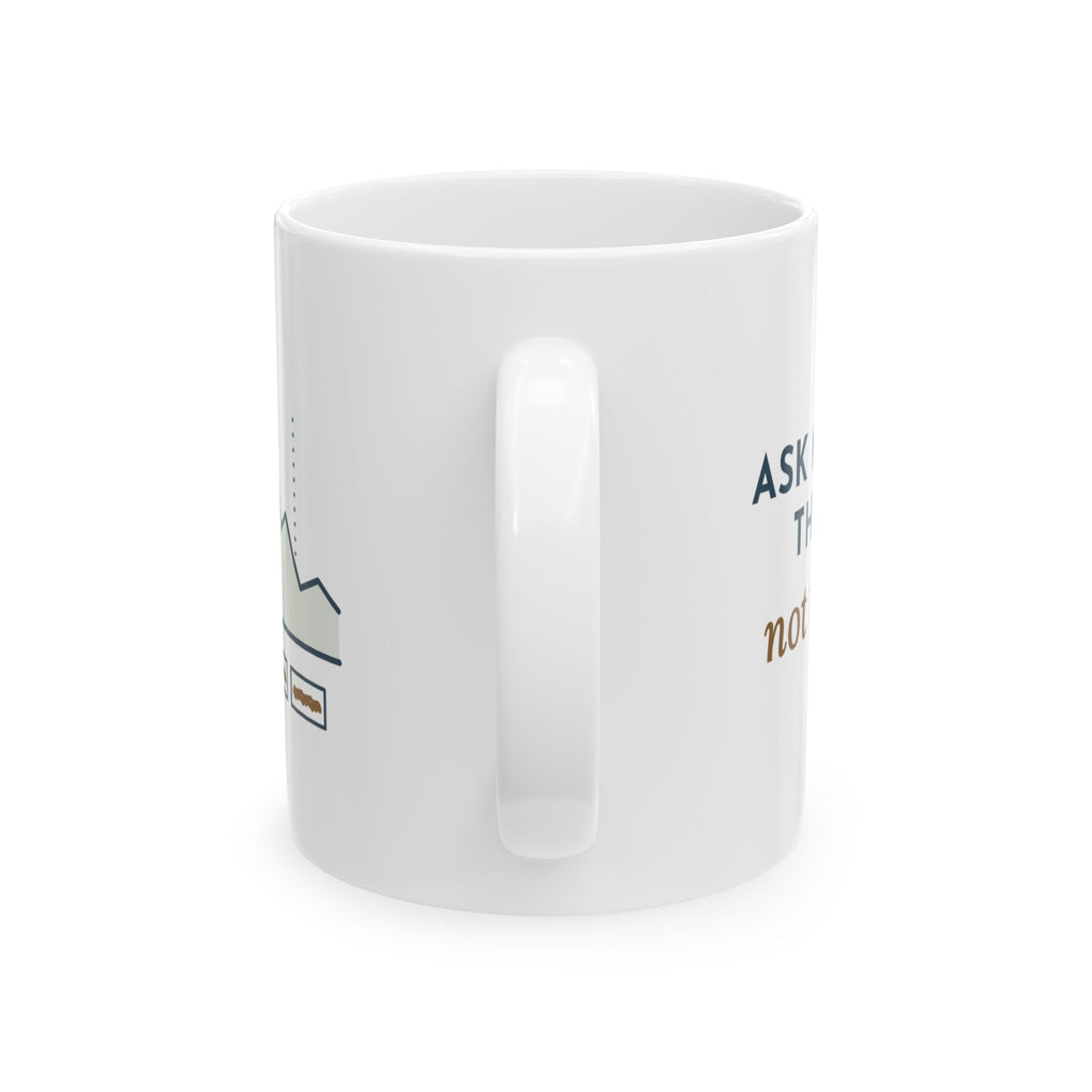 Trail Running Coffee Mug - Ask Me About the Vert, Not the Pace 11oz Race Morning Mug
