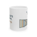 Elementary Music Teacher Coffee Mug - Mallets Down, Eyes Up. Music Class Gift Mug