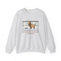 Cocker Spaniel Crewneck Sweatshirt - Wet Ears After One Sip of Water