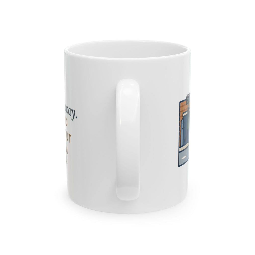 Bus Duty Teacher Coffee Mug - Bus 14 Left, the Diorama Did Not