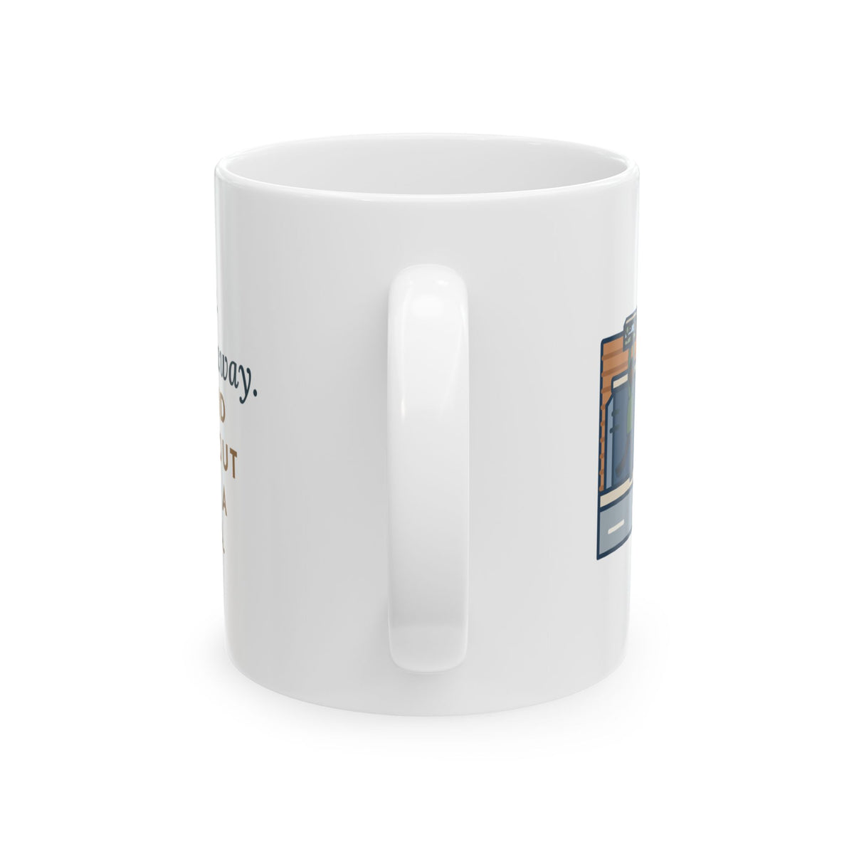 Bus Duty Teacher Coffee Mug - Bus 14 Left, the Diorama Did Not