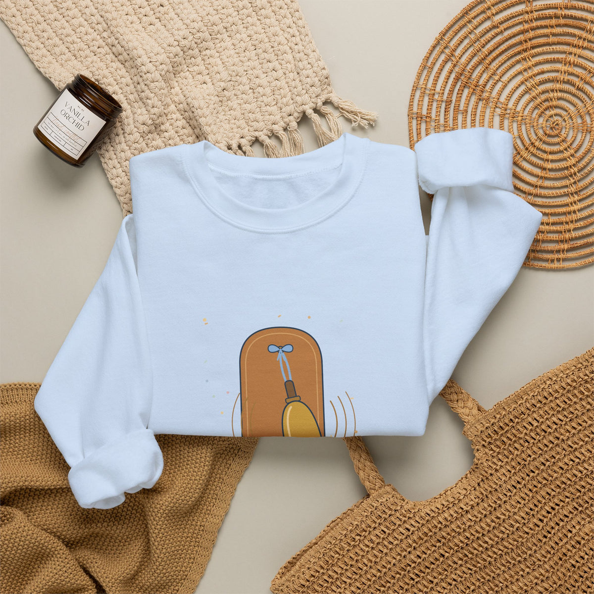 Oncology Nurse Crewneck Sweatshirt - My Favorite Sound Is the Bell Nurse Gift