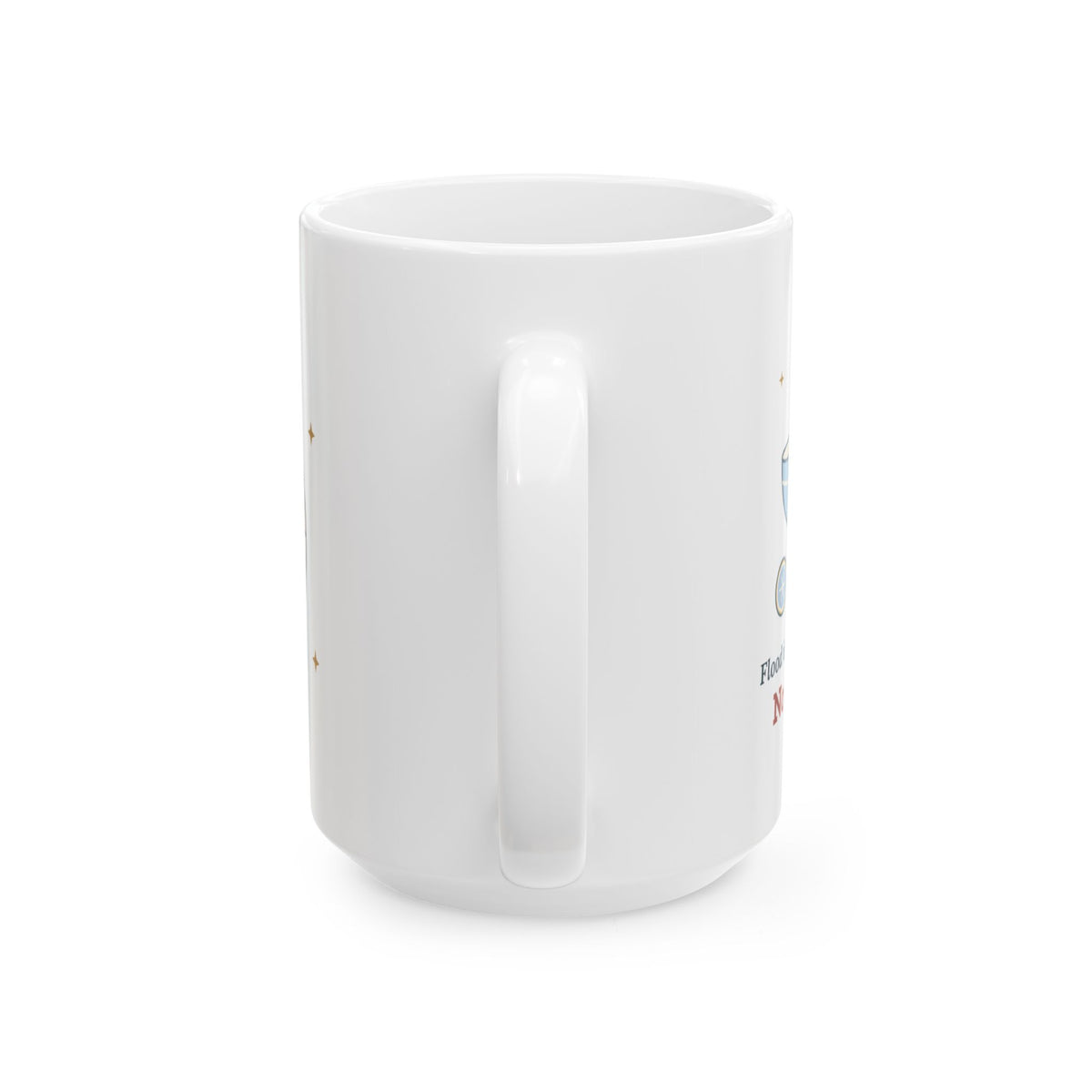 Large 15oz Cookie Decorating Mug - Flood Icing at Fifteen Seconds. No Exceptions.