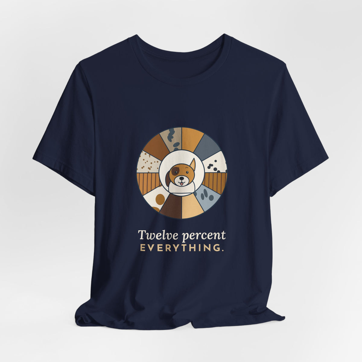 Mixed Breed Dog T-Shirt - Twelve Percent Everything Funny Mutt Owner Tee