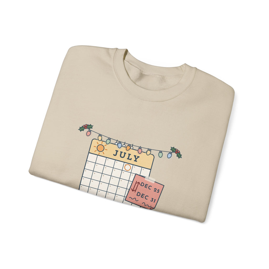 Holiday Nurse Crewneck Sweatshirt - I Traded Christmas for New Year's in July