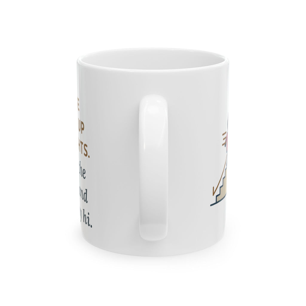 Rapid Response Nurse Coffee Mug - He Found the Call Button and Wanted to Say Hi