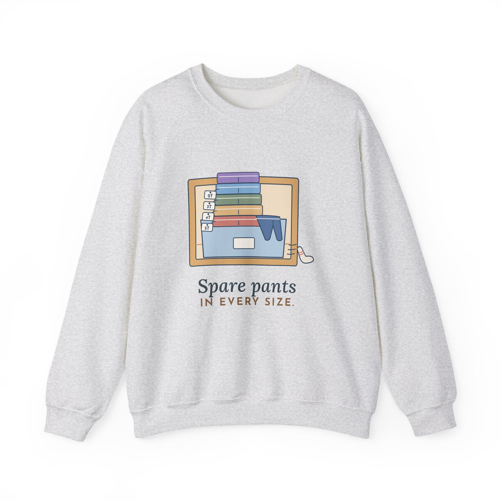 Preschool Teacher Crewneck Sweatshirt - Spare Pants in Every Size Gift