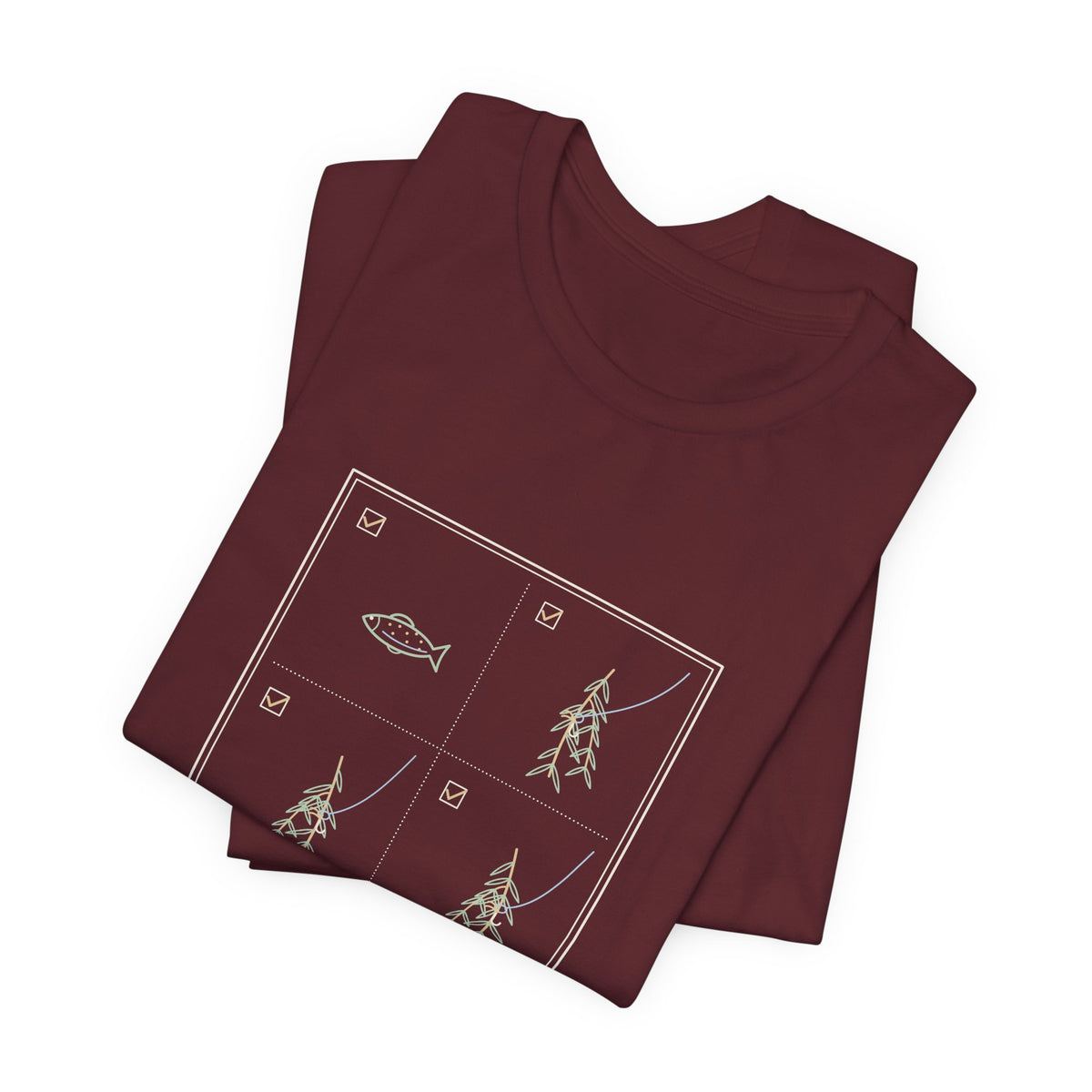Fly Fishing T-Shirt - Caught: One Trout, Three Willows Funny Angler Tee