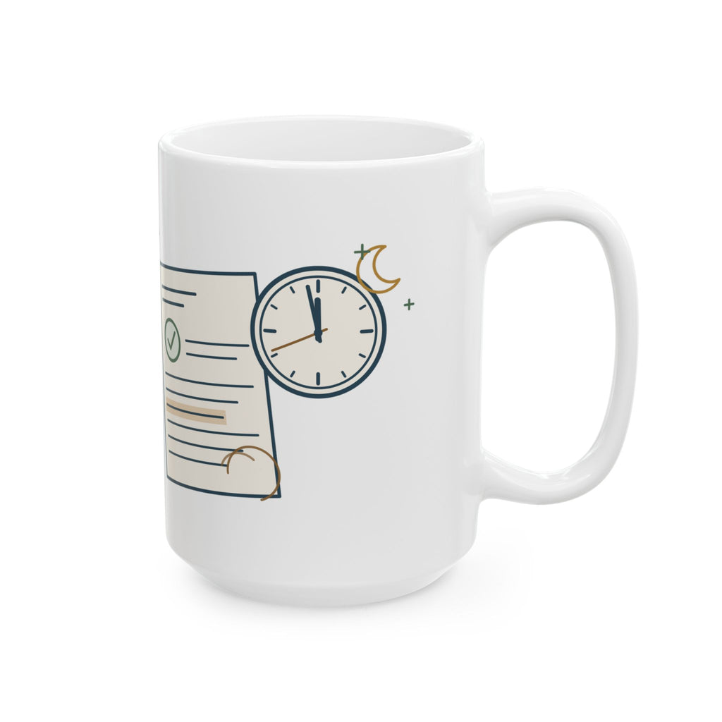 Large 15oz Paralegal Mug - Filed at 11:58 p.m. Legal Assistant Gift