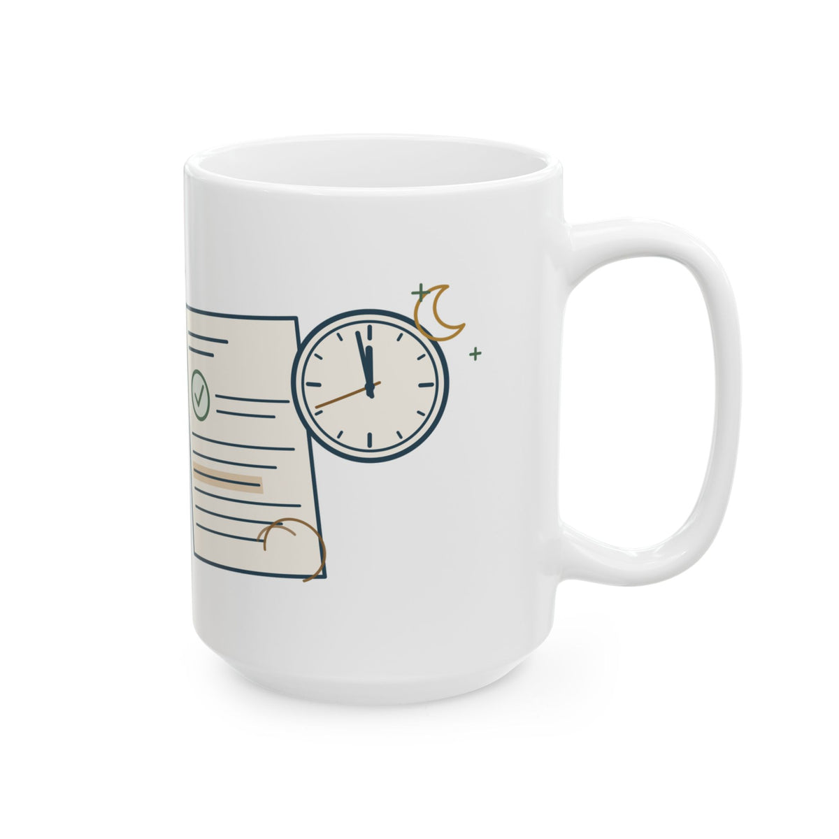 Large 15oz Paralegal Mug - Filed at 11:58 p.m. Legal Assistant Gift