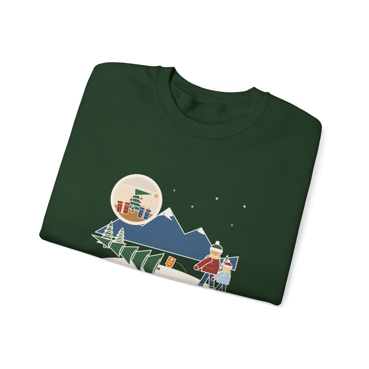 Colorado Christmas Tree Crewneck Sweatshirt - Eleven-Foot Permit Tree, Nine-Foot Ceiling