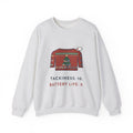 Tacky Sweater Party Crewneck Sweatshirt - Tackiness: 10. Battery Life: 2. Light-Up Christmas Joke