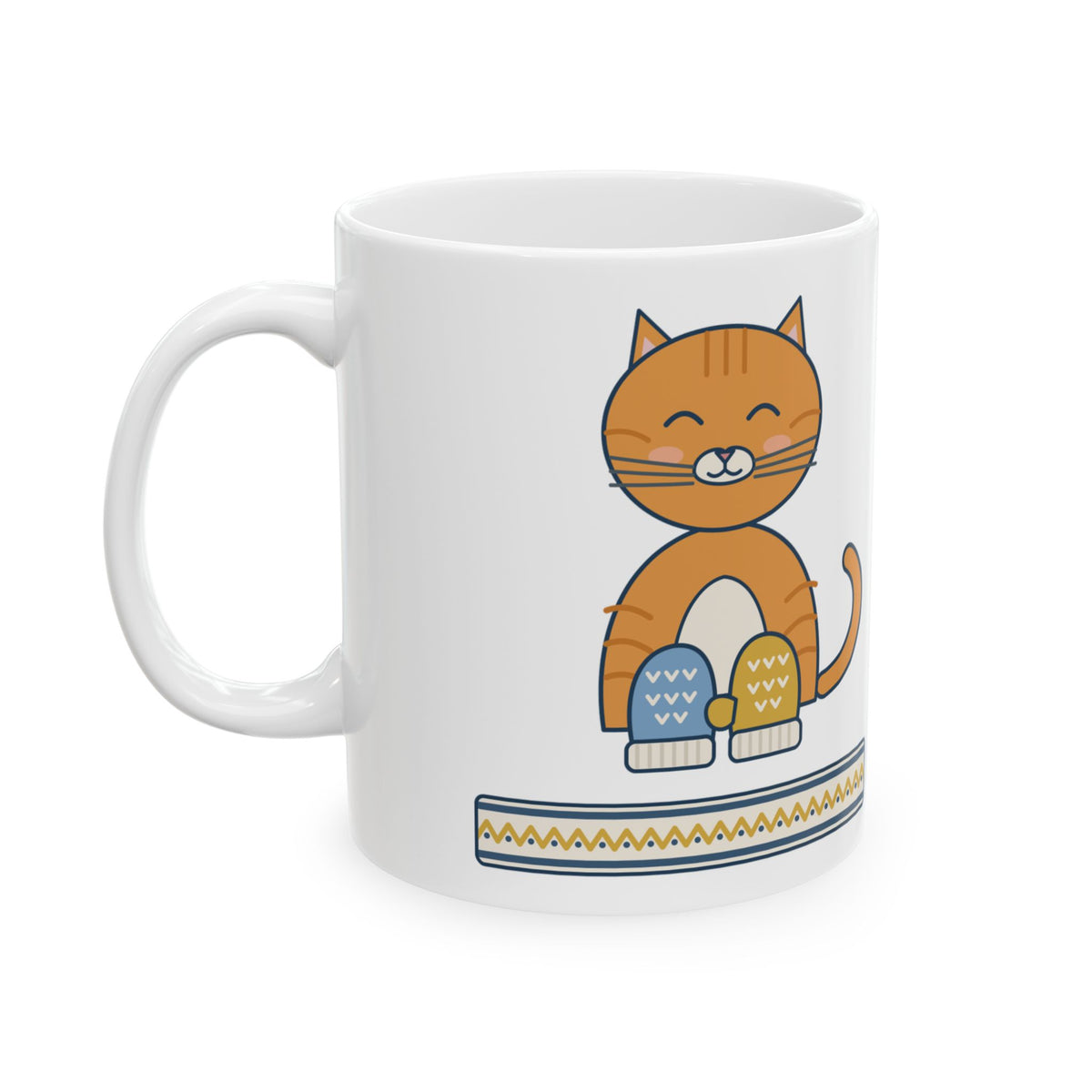 Polydactyl Cat Coffee Mug - Born With Mittens
