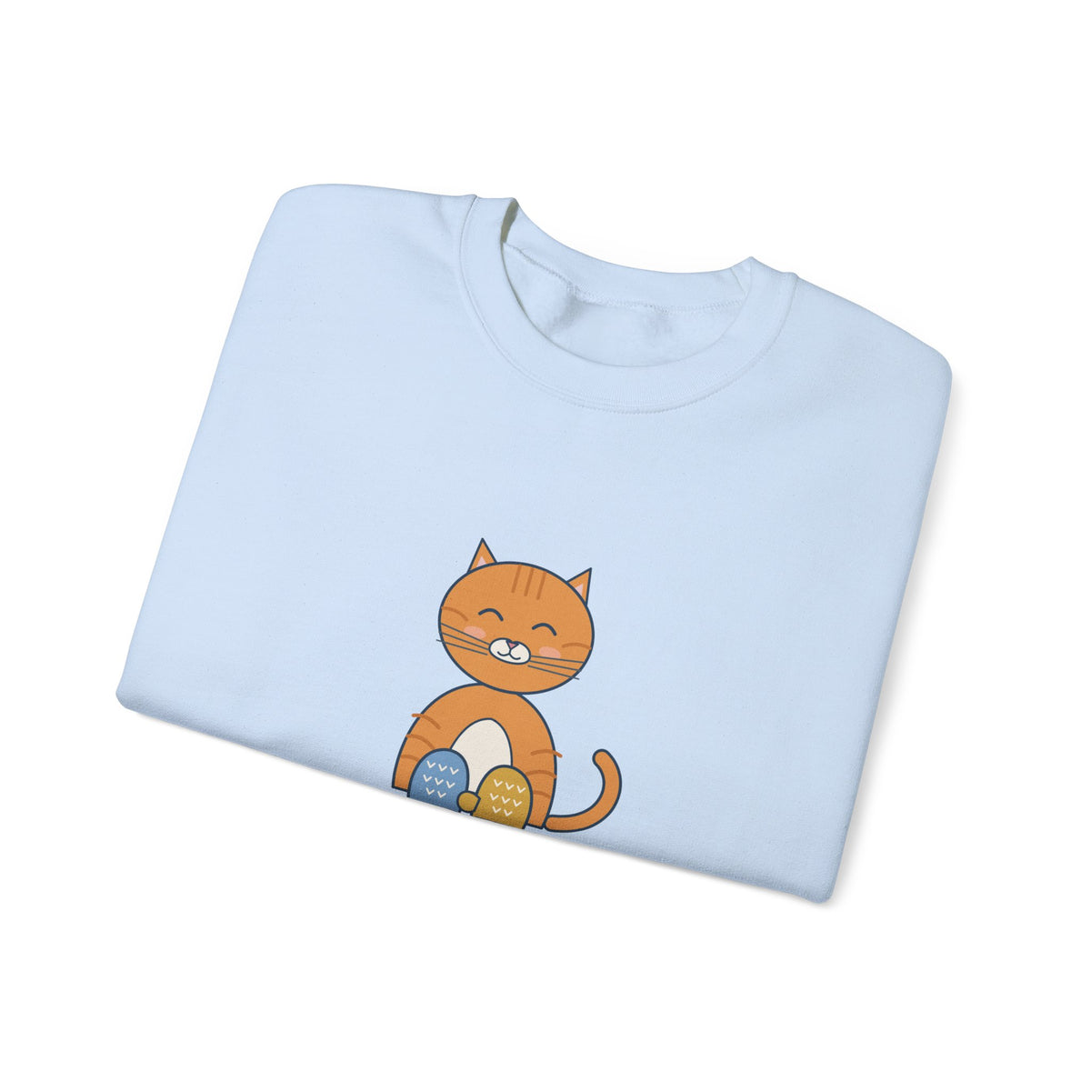 Polydactyl Cat Crewneck Sweatshirt - Born With Mittens Extra Toes Cat Gift