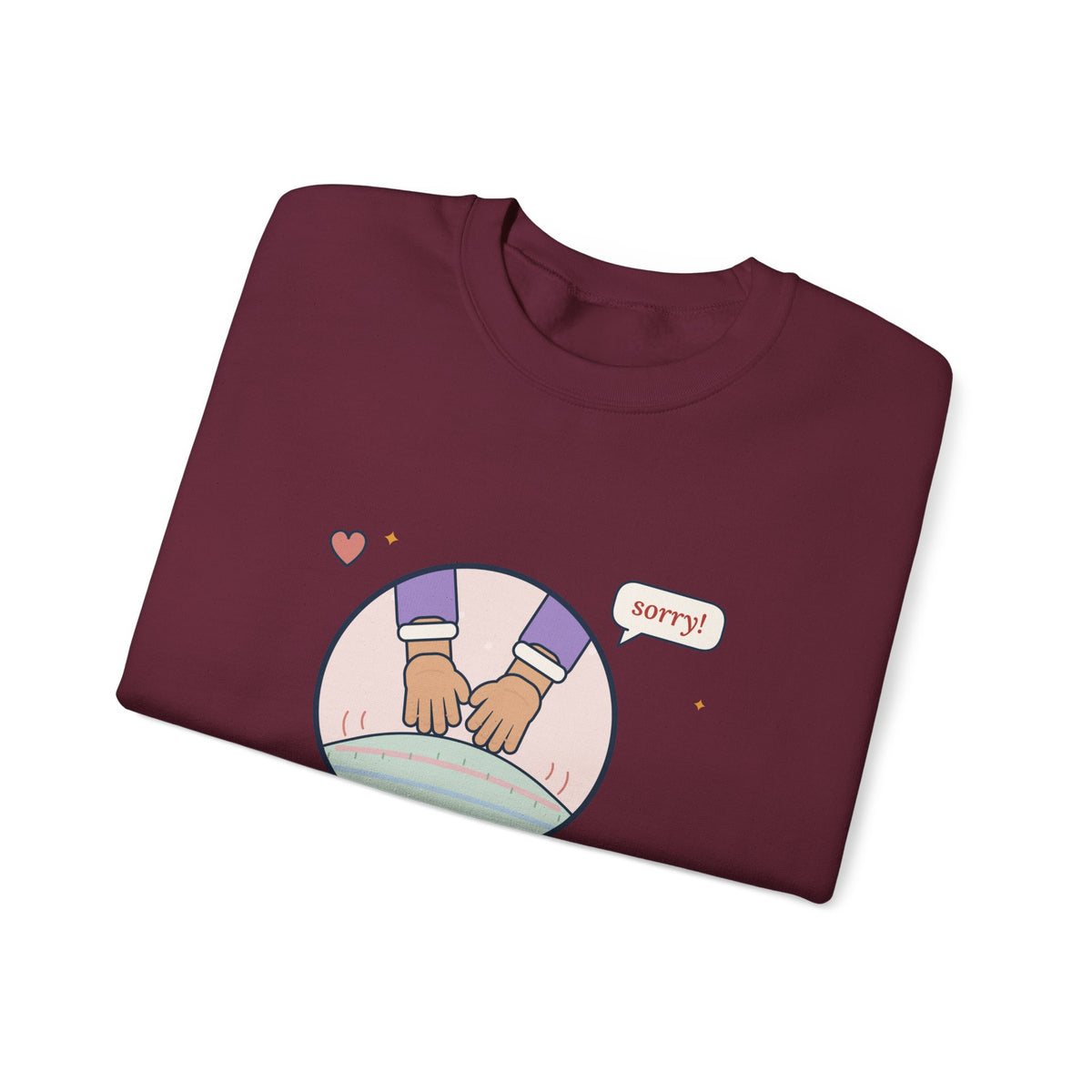 Mother-Baby Nurse Crewneck Sweatshirt - Fundal Massage. I Apologize in Advance.