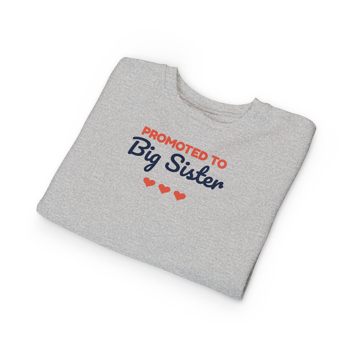 Promoted to Big Sister Toddler Sweatshirt, Pregnancy Announcement Crewneck
