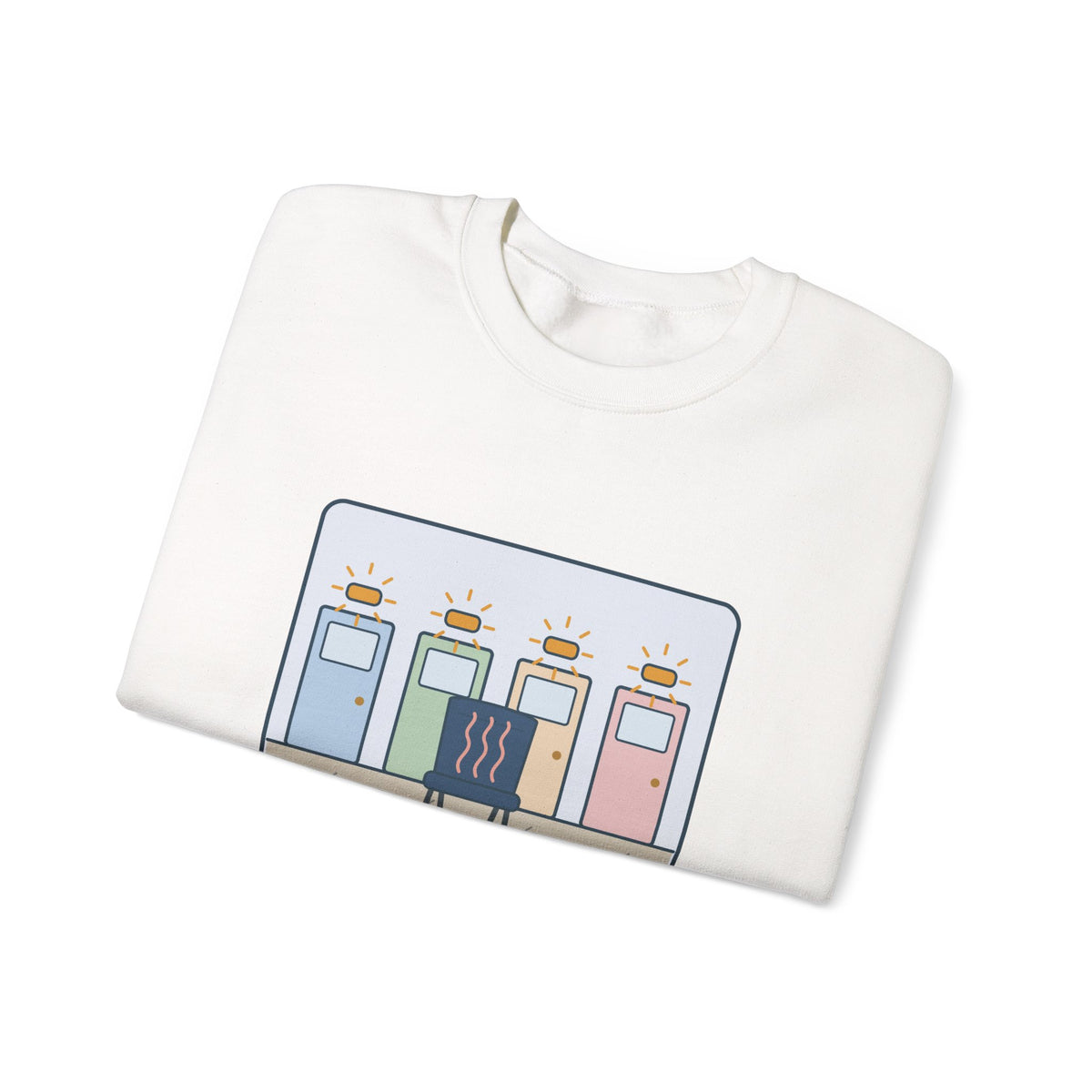 Certified Nursing Assistant Crewneck Sweatshirt - The Call Light Knows When I Sit